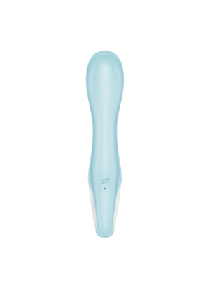 Vibromasseur gonflant connecté bleu USB Air Pump Vibrator 5+ Satisfyer - CC597802
